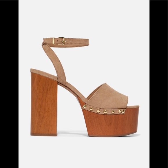 NWT Shoe Dazzle Platform Sandals in Size 10 - Picture 4 of 8